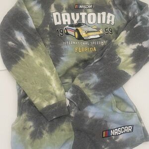 Small NASCAR Daytona Tie-Dye Set in Green and Gray